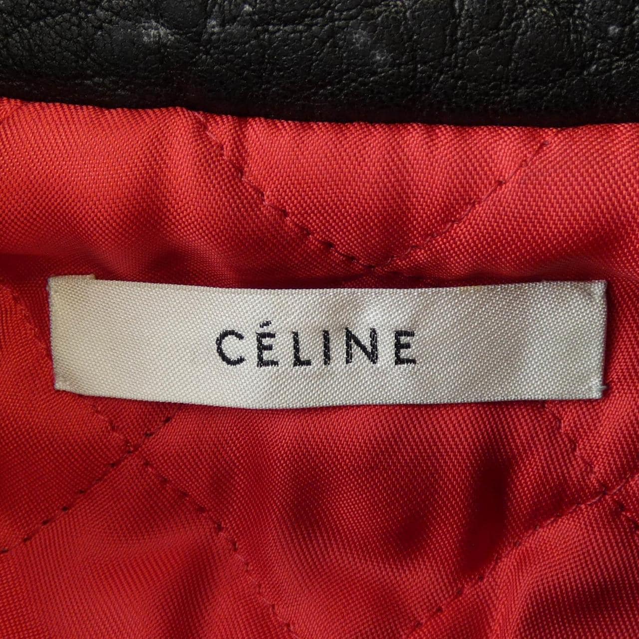 CELINE 2 5I85/4247 Leather Jacket