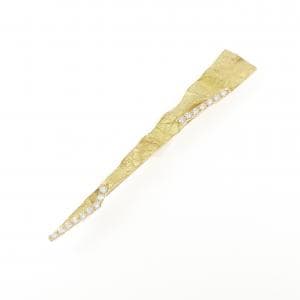 スガヌマ トモユキ ダイヤモンド ブローチ 0.403CT