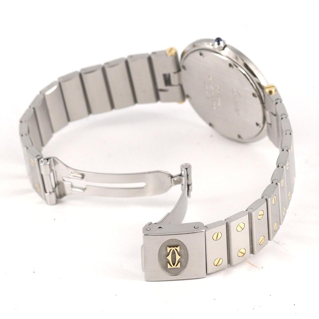 カルティエ サントスヴァンドームLM YGコンビ 83038288 SSxYG クォーツ