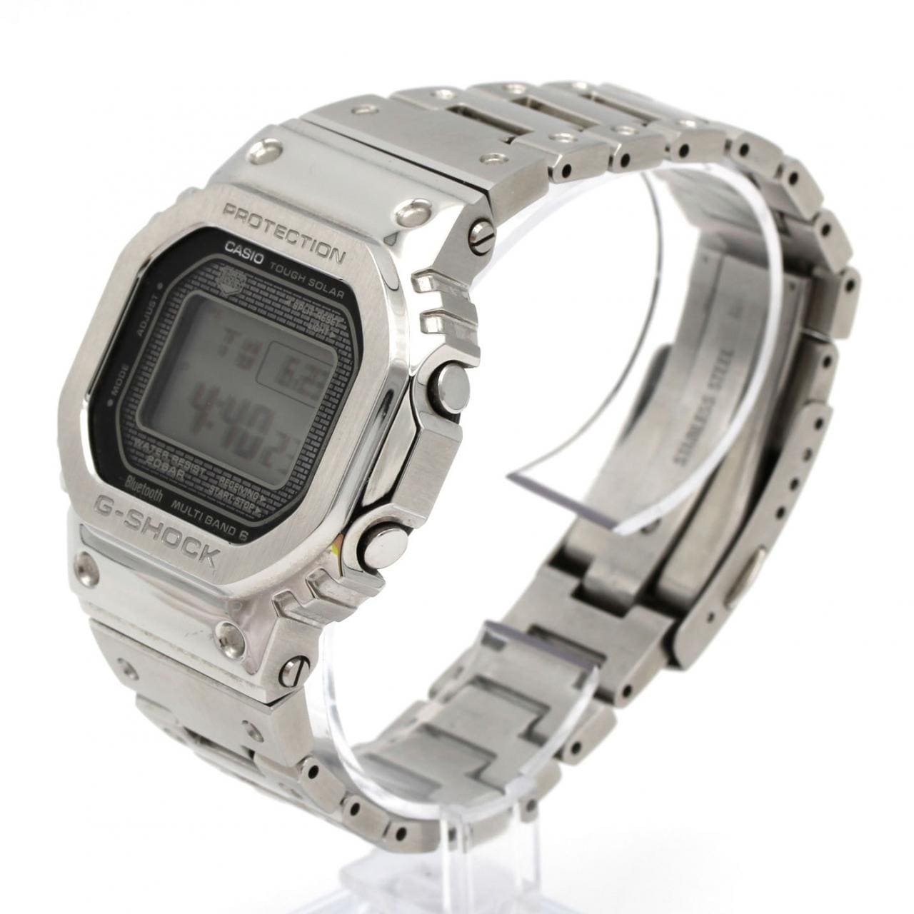カシオ G-SHOCK 電波時計 GMW-B5000D-1JF SS ソーラークォーツ