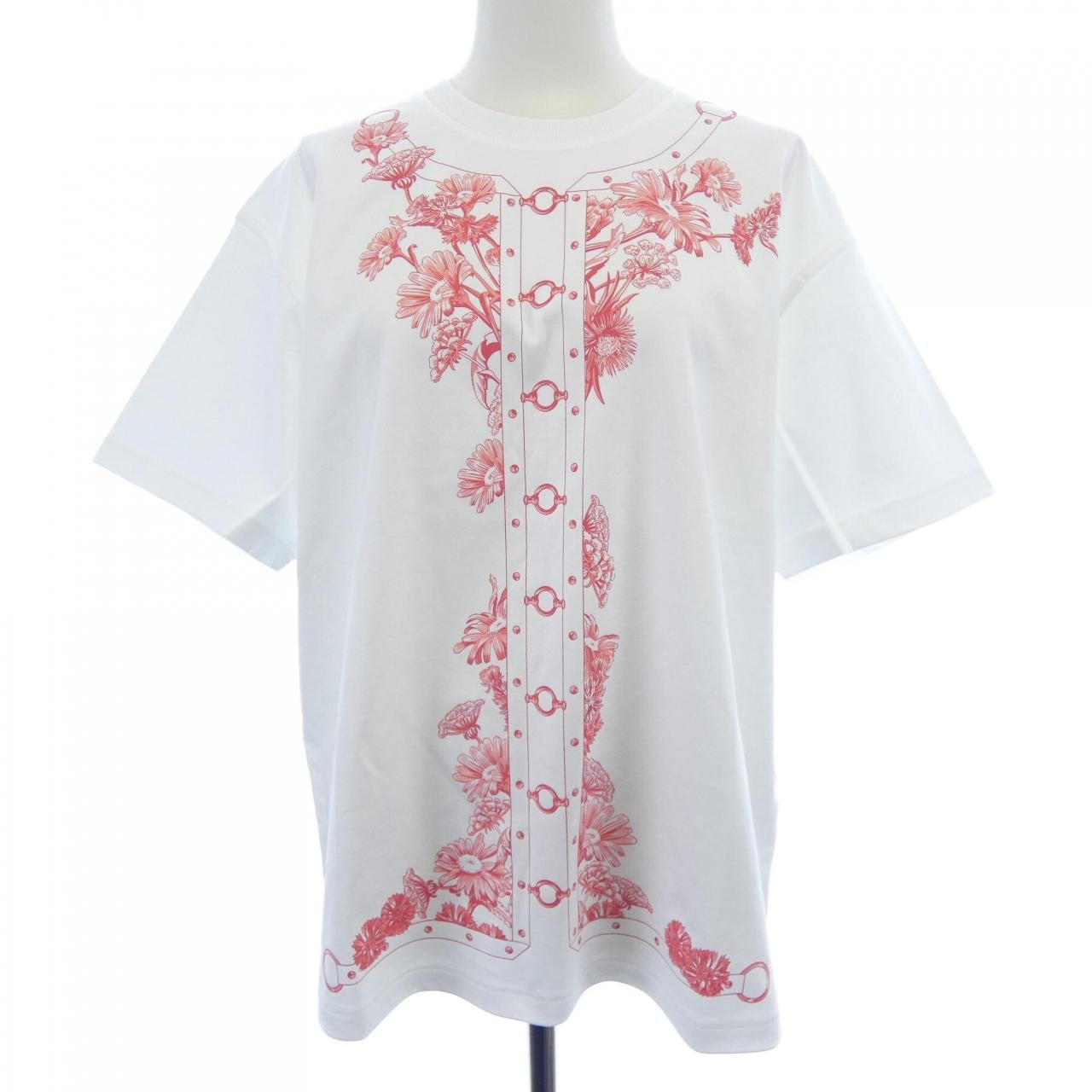 エルメス HERMES AUX CHAMPS カルトゥッシュ 6E4620DC Tシャツ