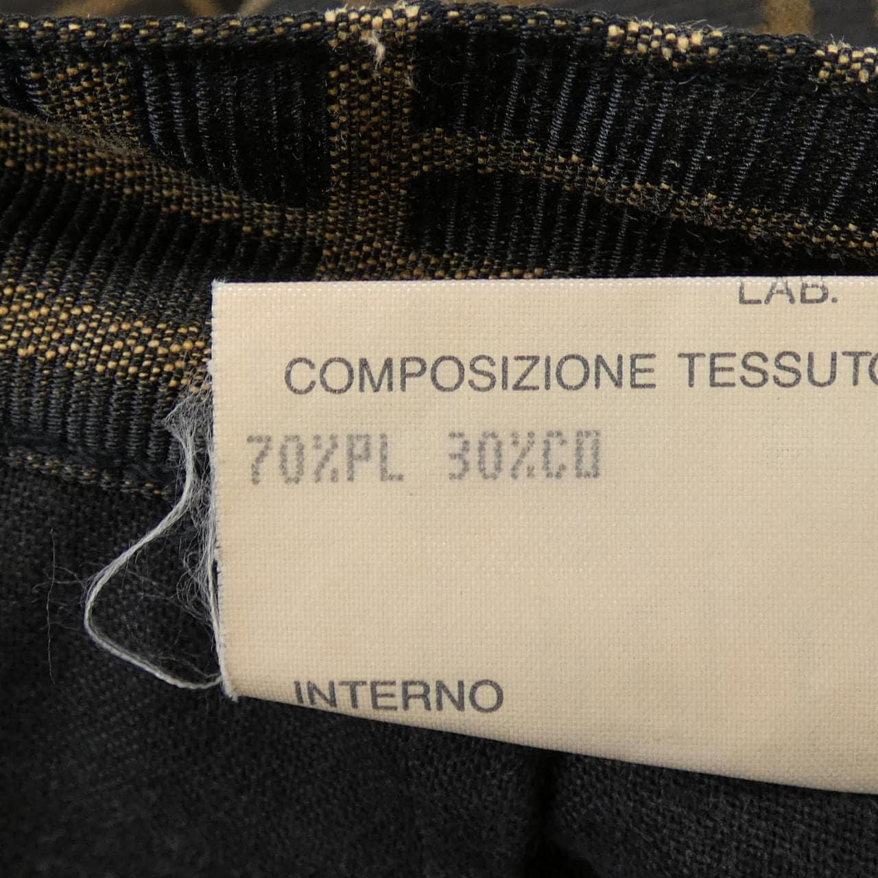 vintage FENDI 01.520100 66960 裤子