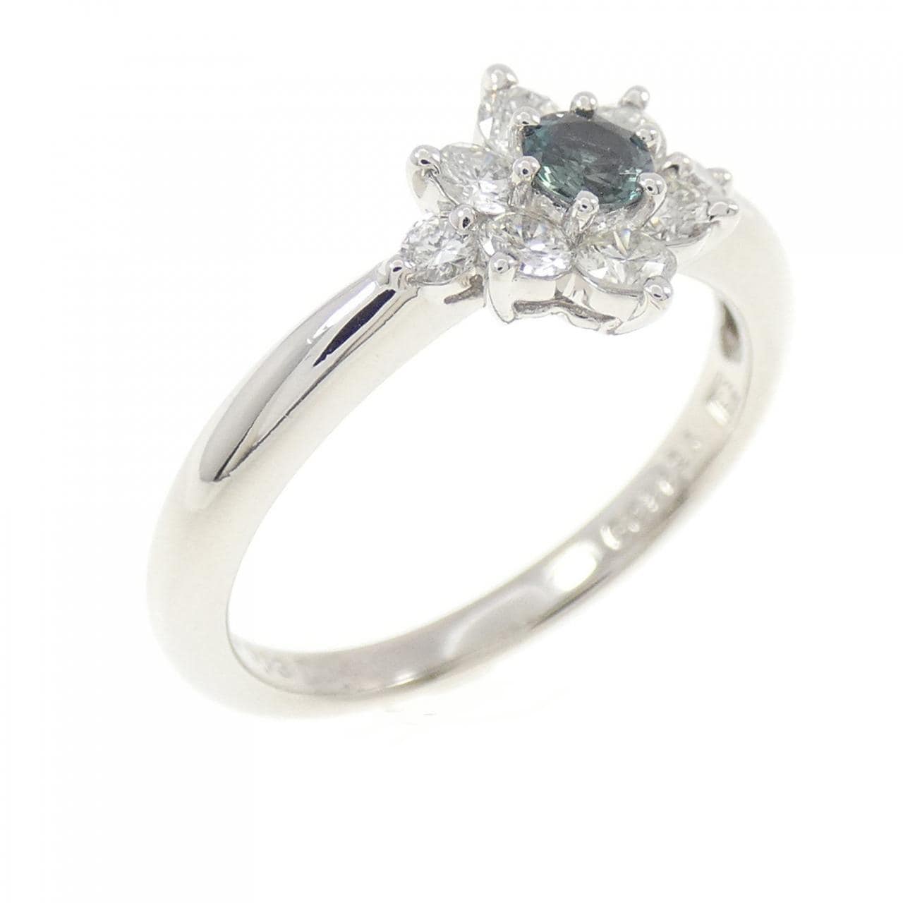 PT900 アレキサンドライト リング 0.13CT