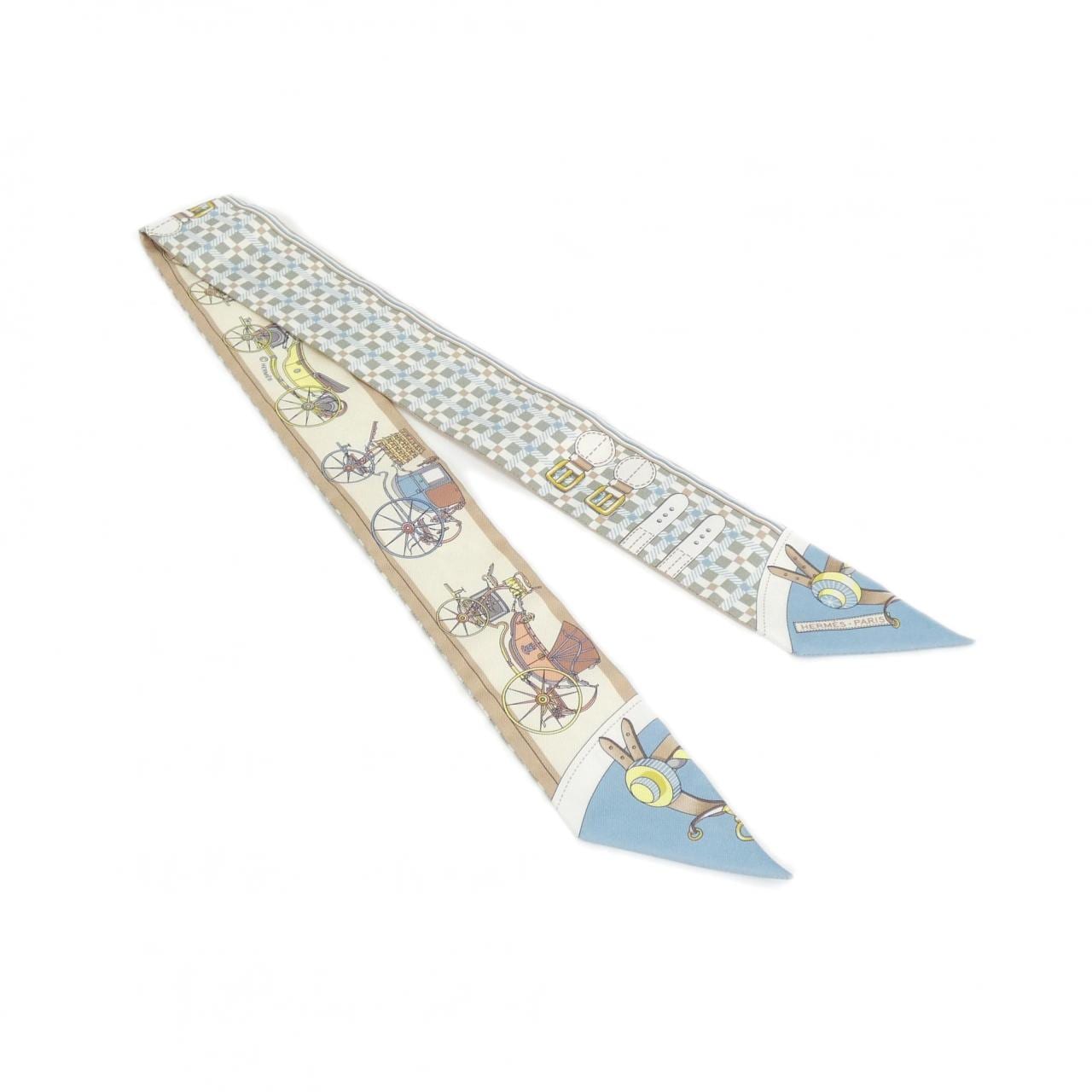 エルメス LES VOITURES NOUVELLE ツイリー 064108S スカーフ