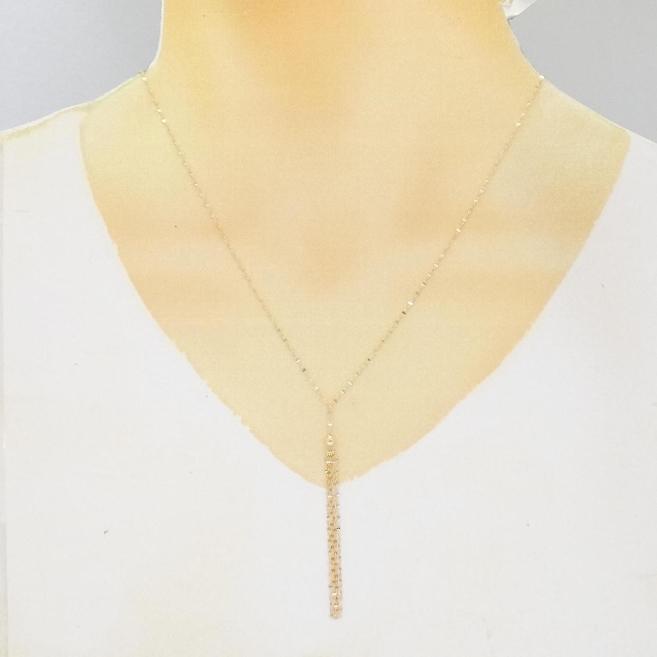 K18YG necklace