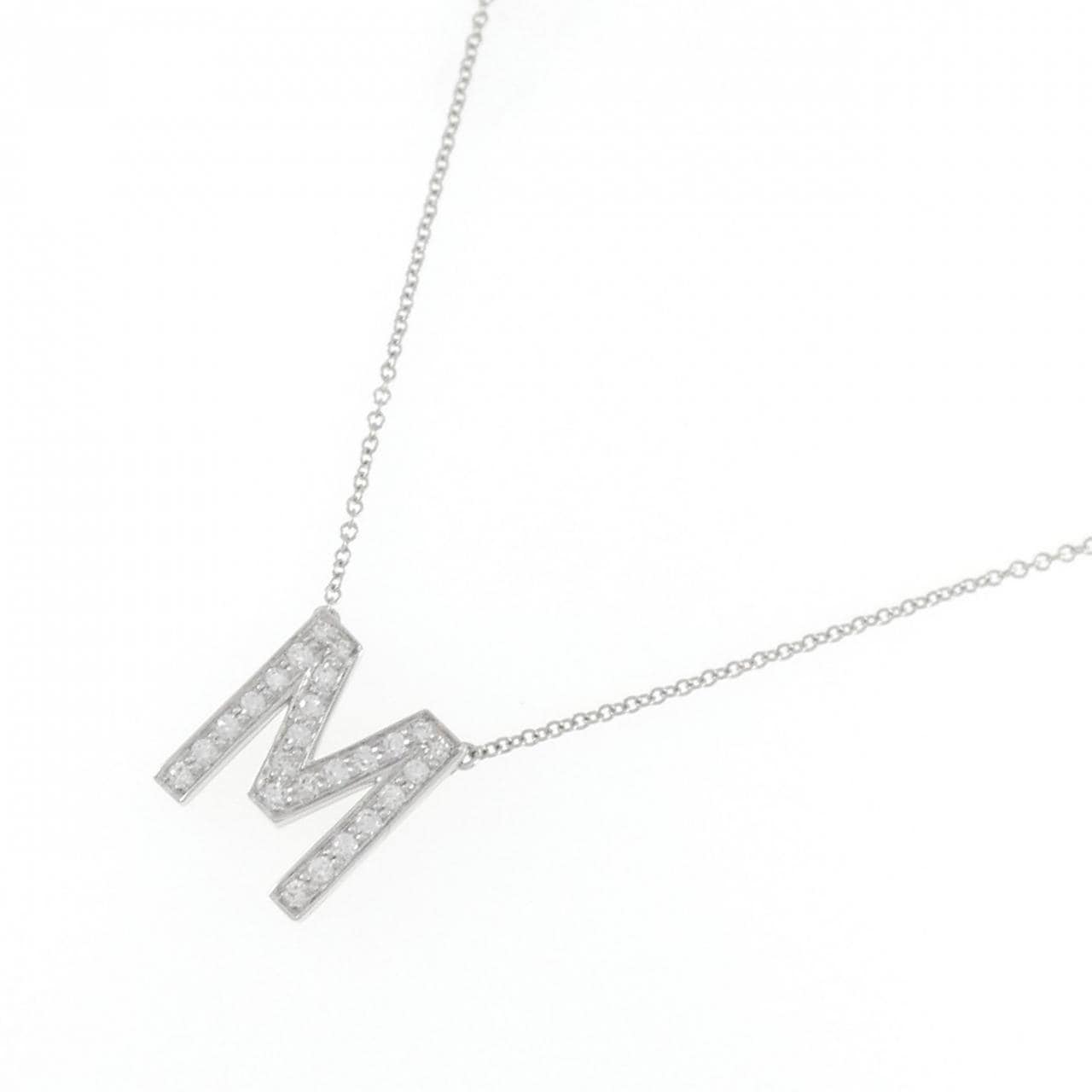 TIFFANY letter necklace