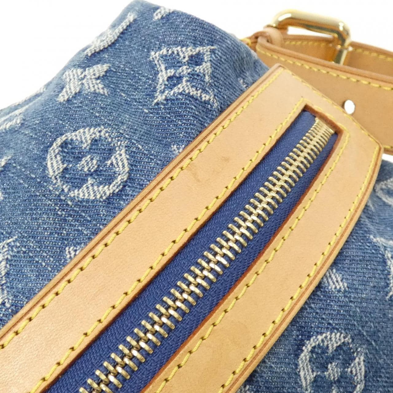 ルイヴィトン モノグラム デニム バギー GM M95048+J54316 ショルダーバッグ