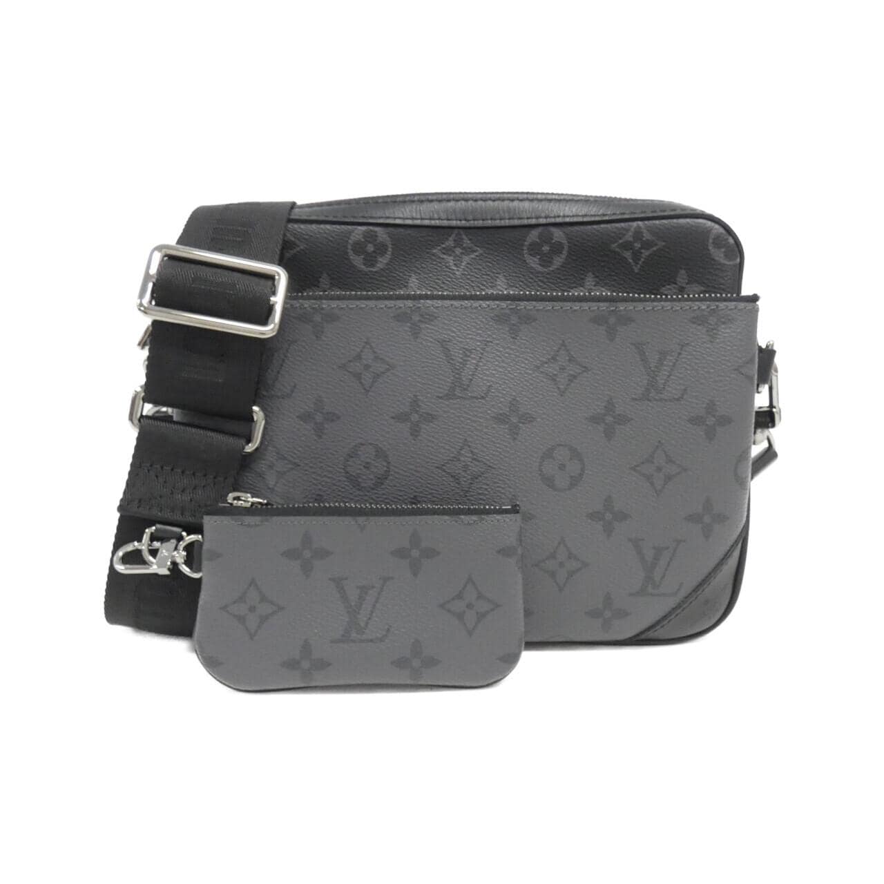 LOUIS VUITTON Monogram Eclipse Reverse Trio Messenger M69443 Shoulder Bag