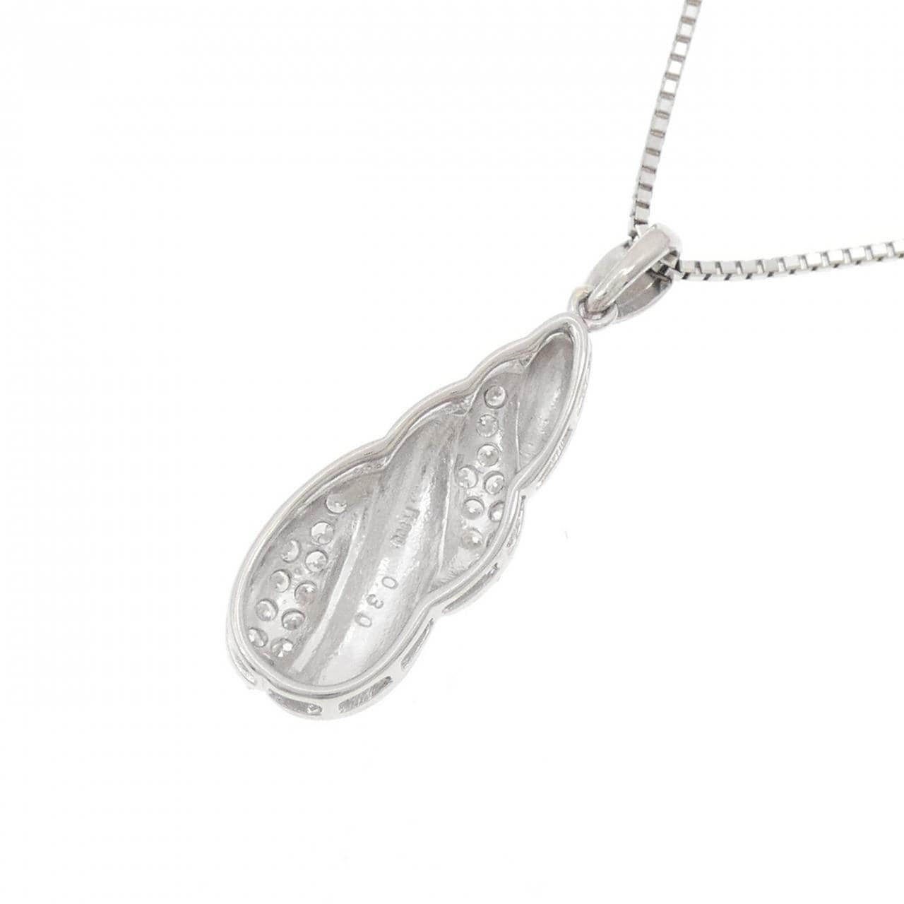 PT900/PT850 ダイヤモンド ネックレス 0.30CT