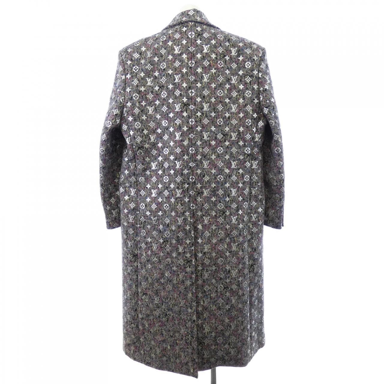 ルイヴィトン LOUIS VUITTON シルバーモノグラムフェルトコート HLC70EHI8 コート