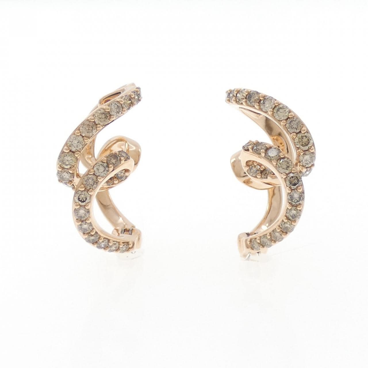 ジーエスティービー ダイヤモンド イヤリング 1.00CT