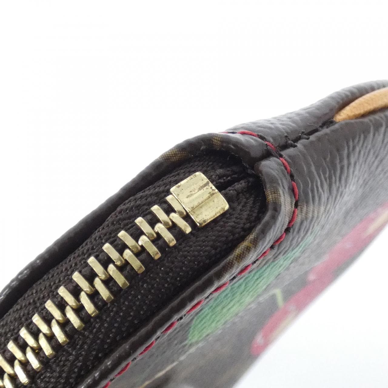 ルイヴィトン モノグラム チェリー ポルト モネ ロン M95043 コインケース