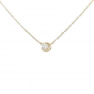 スタージュエリー ムーンセッティング ネックレス 0.04CT
