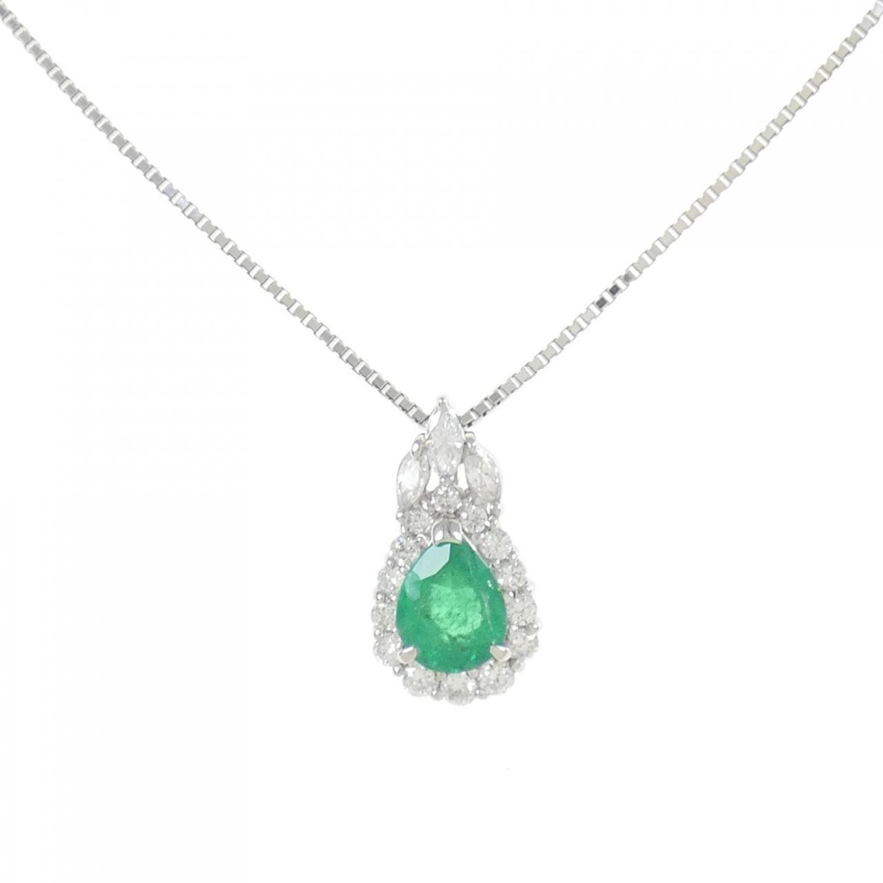 コメ兵｜PT エメラルド ネックレス 1.24CT｜ジュエリー｜ネックレス