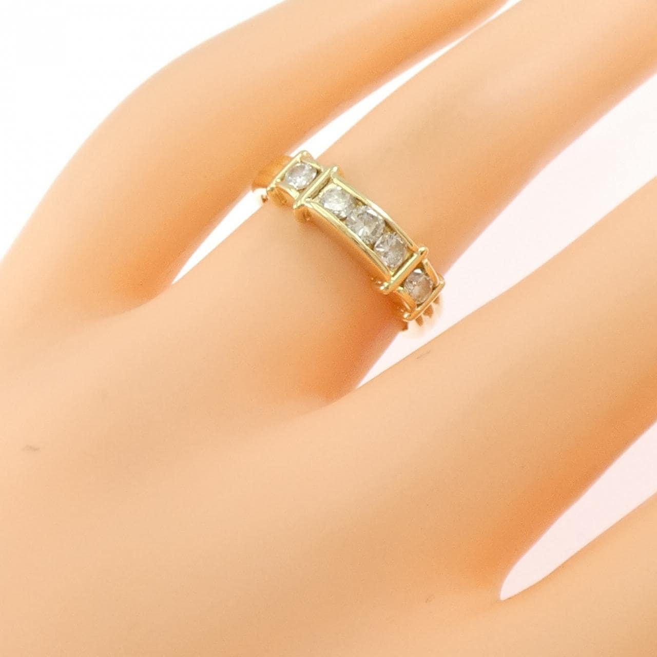 K18YG ダイヤモンド リング 0.51CT