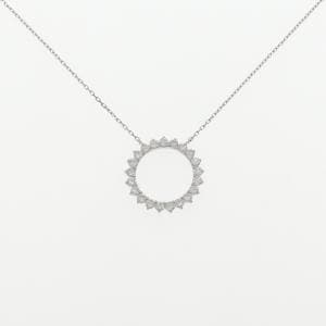 PT950/PT850 ダイヤモンド ネックレス 0.90CT