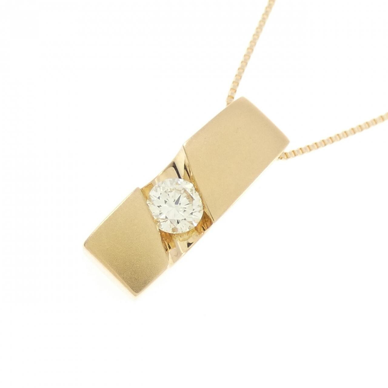 K18YG ダイヤモンド ネックレス 0.236CT
