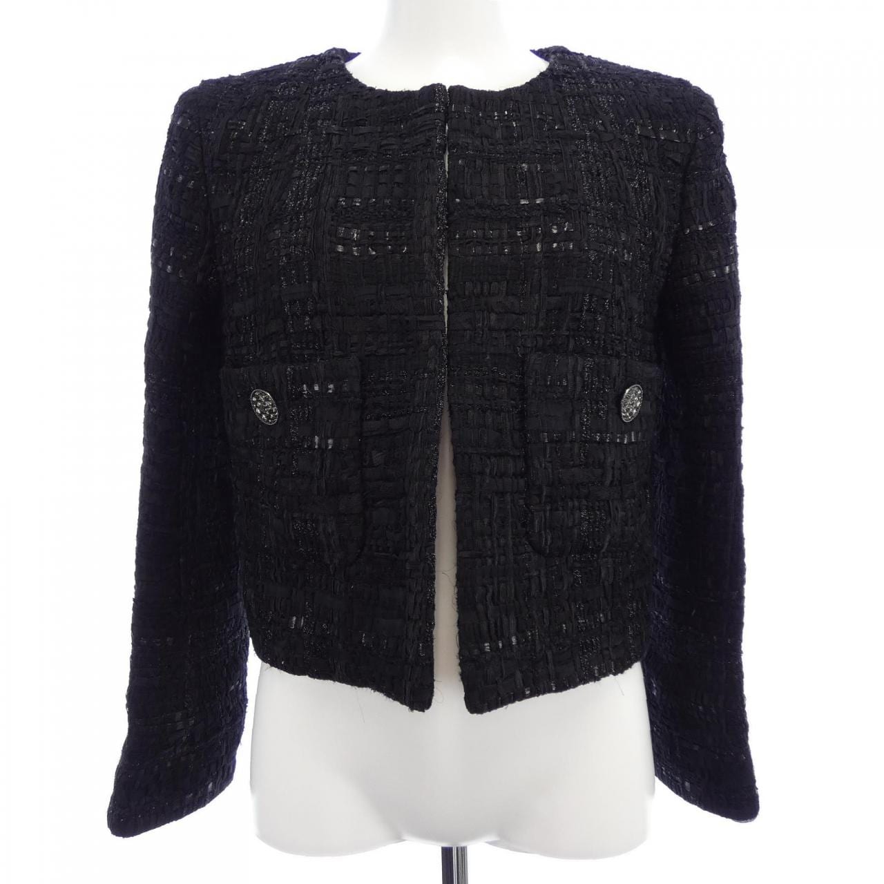 シャネル CHANEL P50631V37704 15C ノーカラージャケット