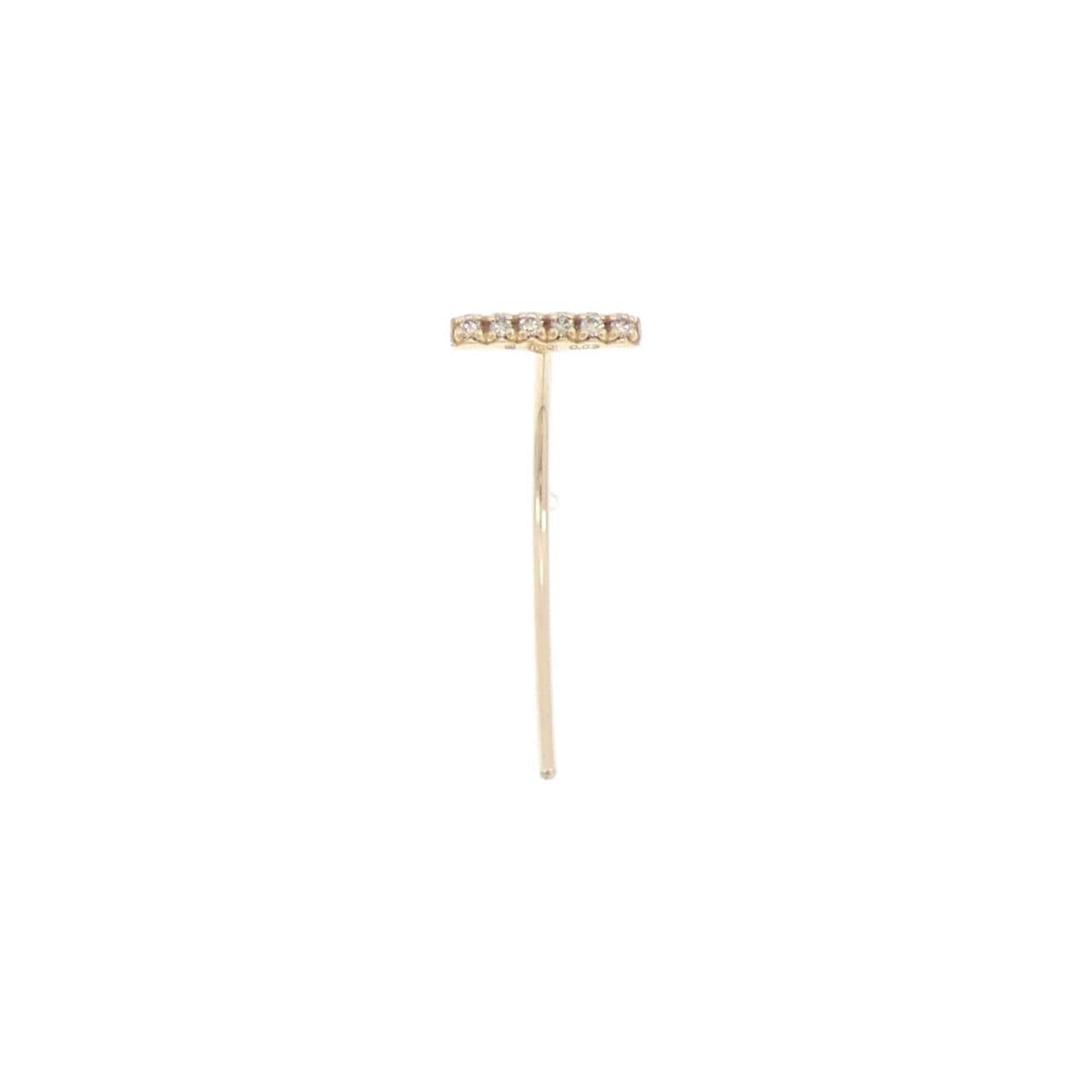 ヒロタカ ダイヤモンド ピアス 0.03CT 片耳