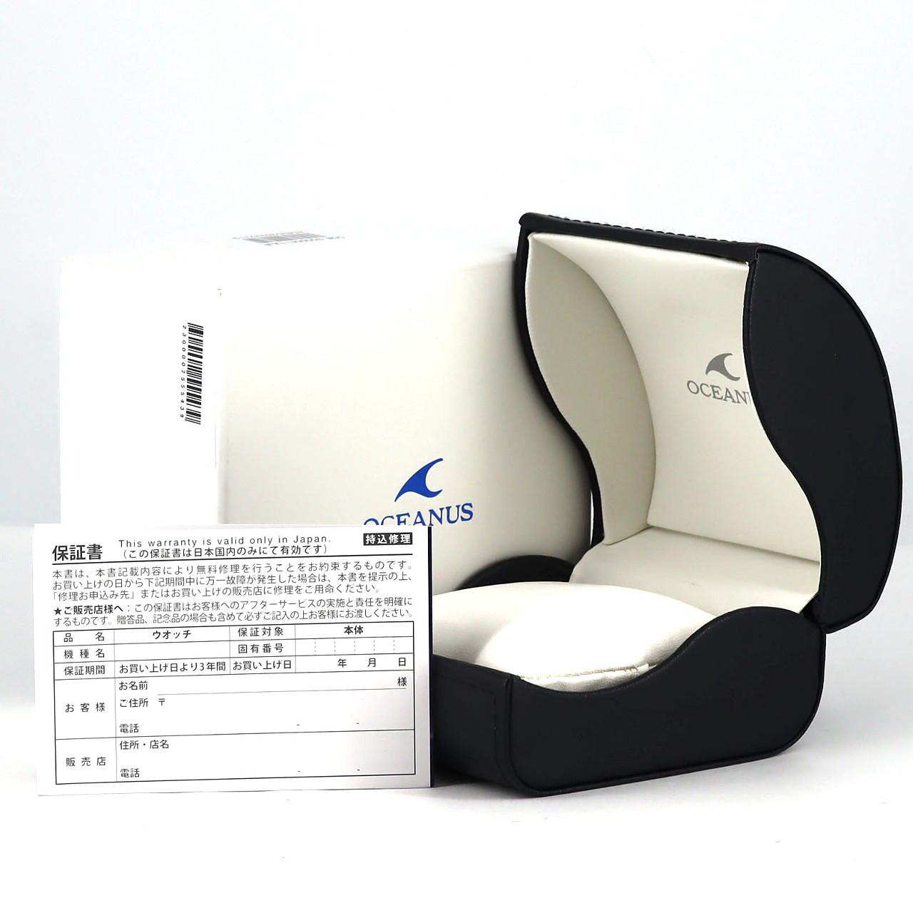 カシオ オシアナスマンタ 電波時計 OCW-S5000E-1AJF TI ソーラークォーツ