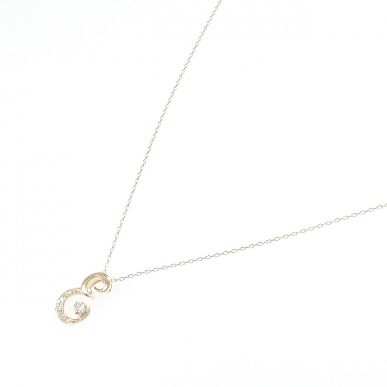 K10YG ダイヤモンド ネックレス 0.05CT