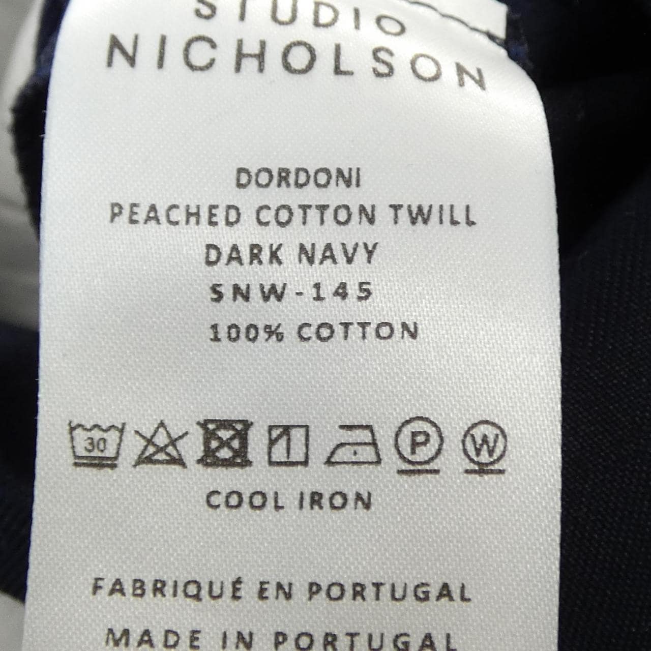 スタジオニコルソン STUDIO NICHOLSON パンツ