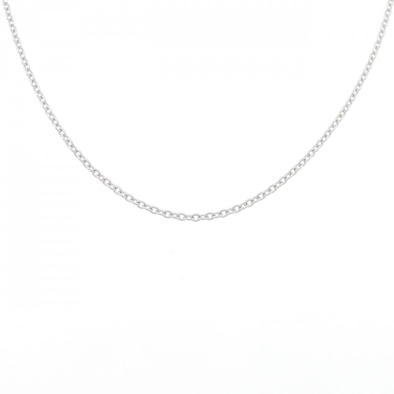 K18WG chain necklace