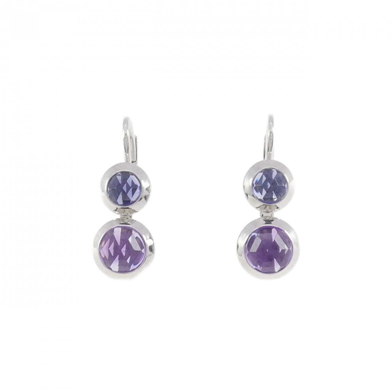 TIFFANY amethyst earrings