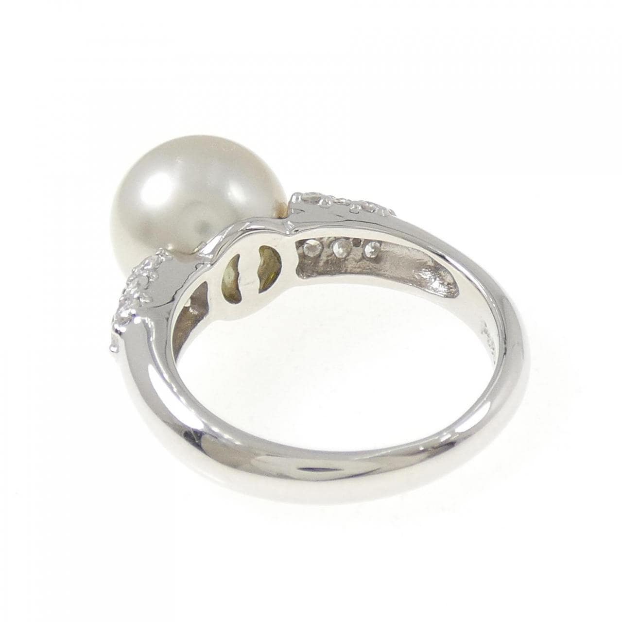 PT900 白蝶パール リング 10.4mm