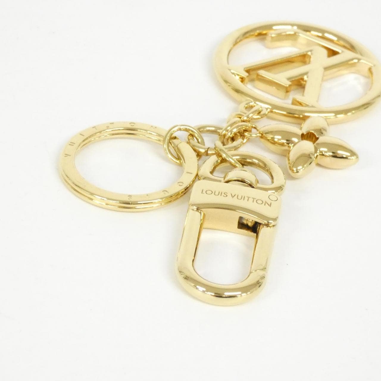 ルイヴィトン バッグチャーム LVサークル M01653 キーリング