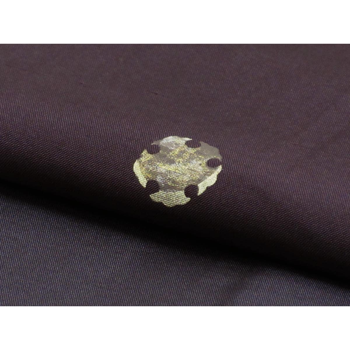 訪問着　紬織　市川純一郎