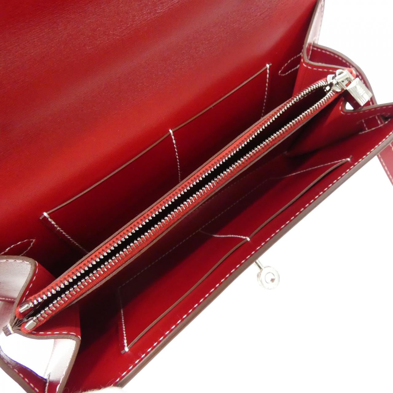 HERMES Kelly To-Go Lock 084279CK Shoulder Wallet