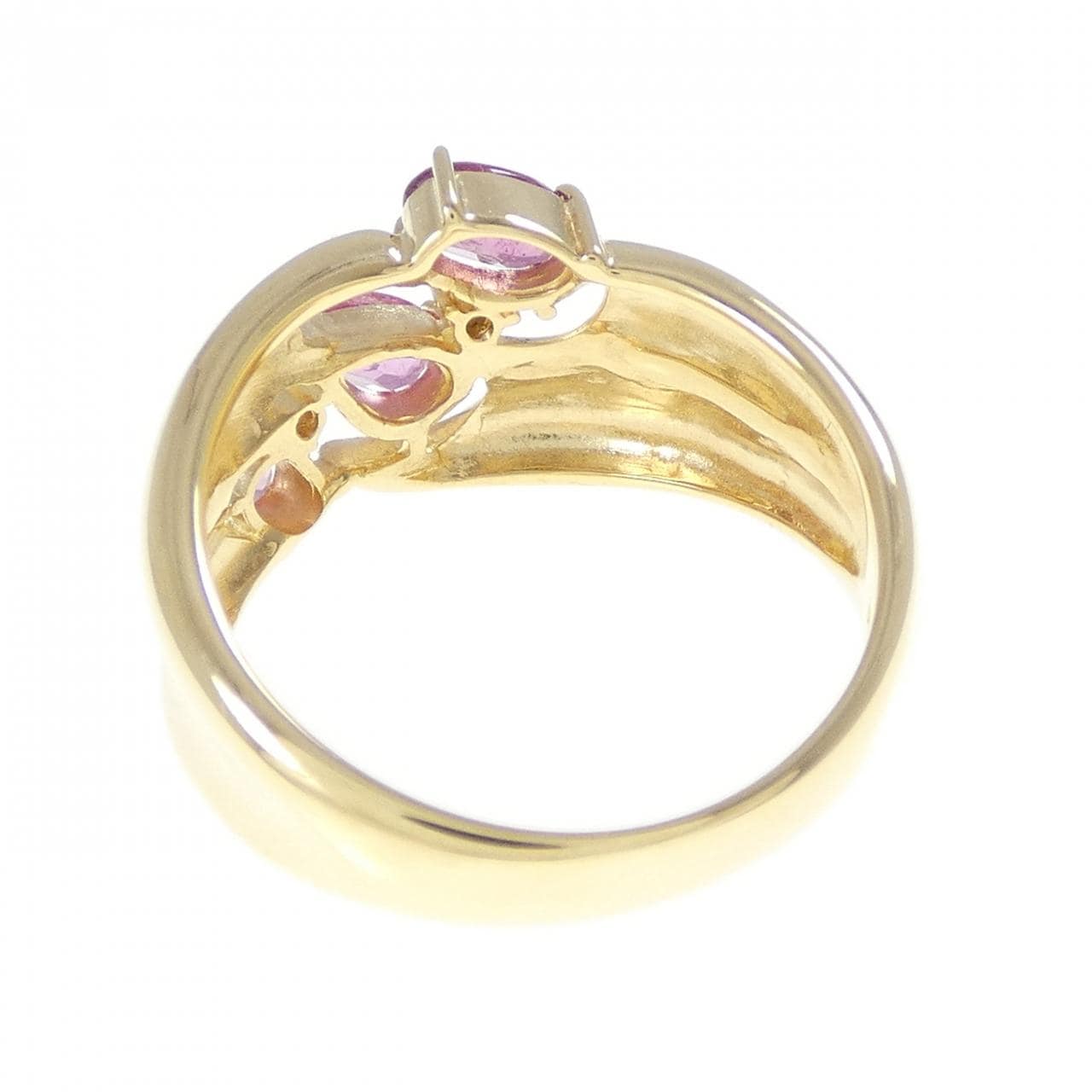 K18YG トルマリン リング