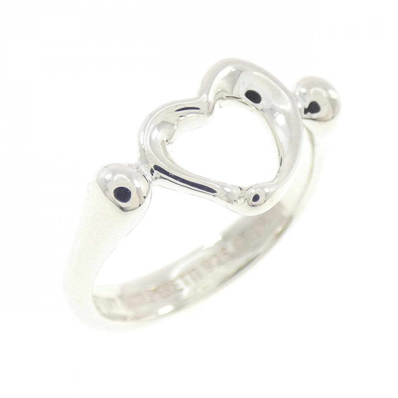 ティファニー オープンハート リング