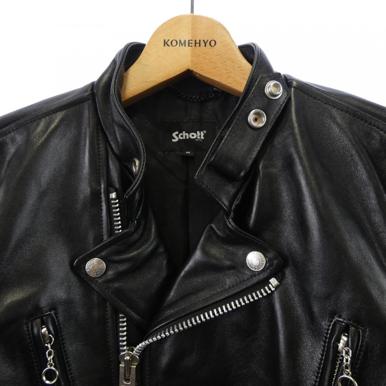 ショット SCHOTT 782-3950077 レザーライダースジャケット