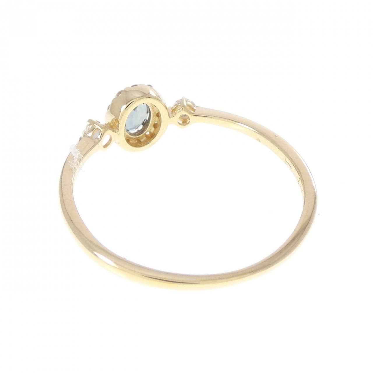 K18YG アレキサンドライト リング 0.15CT