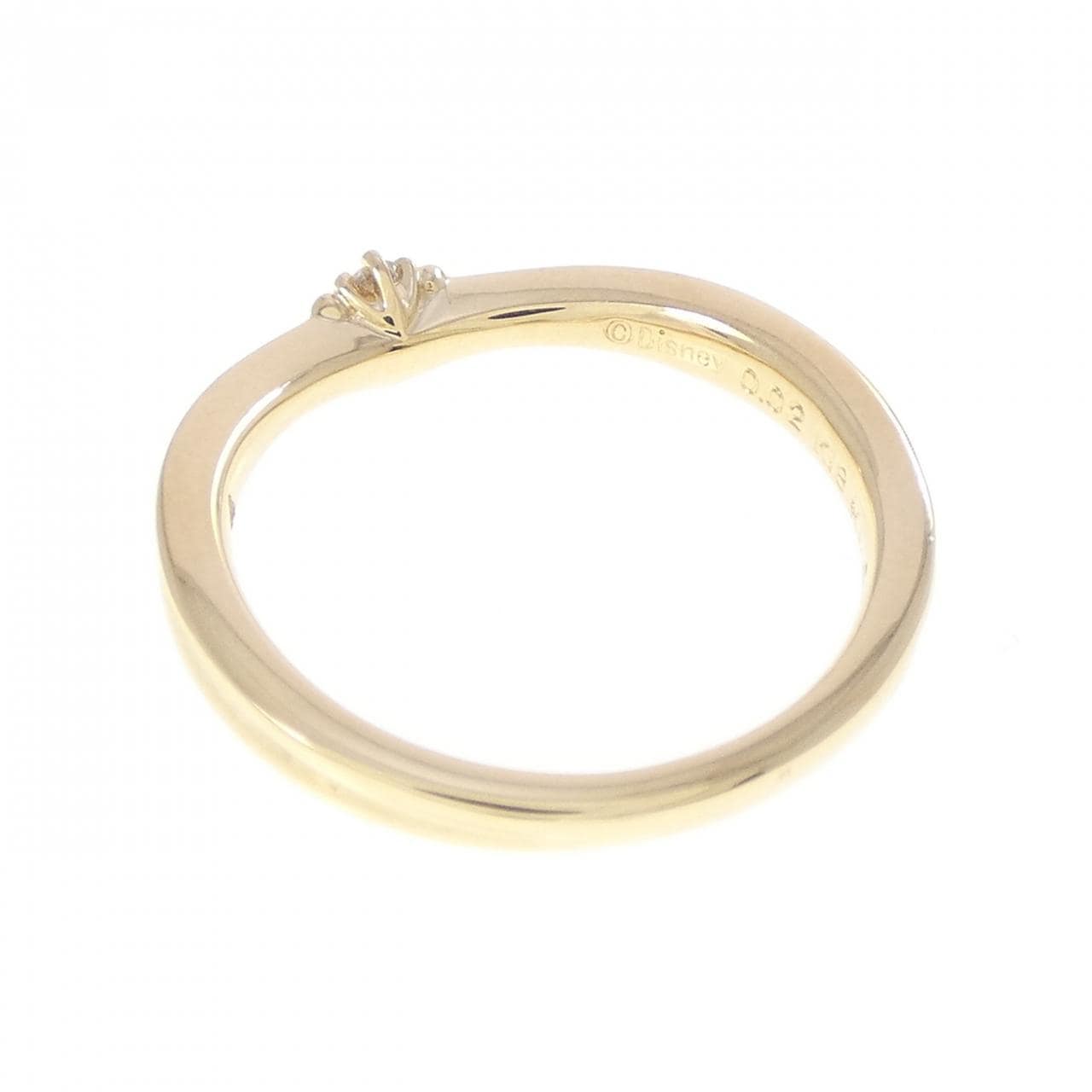 K18YG ダイヤモンド リング 0.02CT