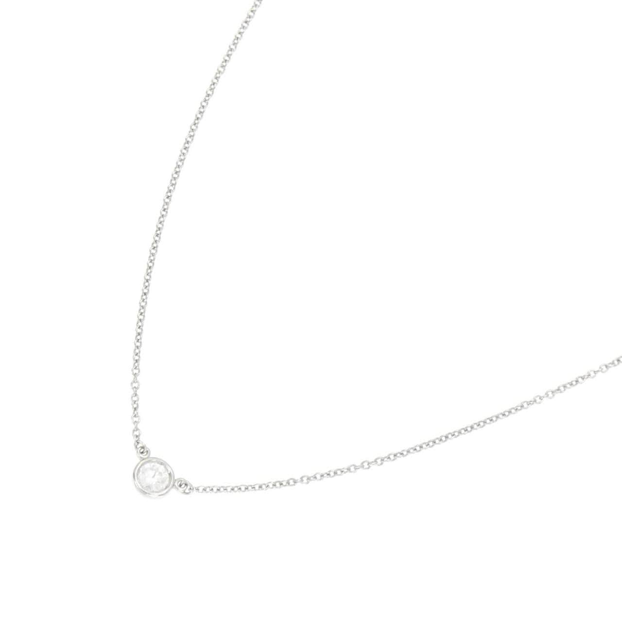 ティファニー バイザヤード ネックレス 0.18CT G VVS1 3EXT