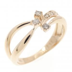 K10PG ダイヤモンド リング 0.09CT