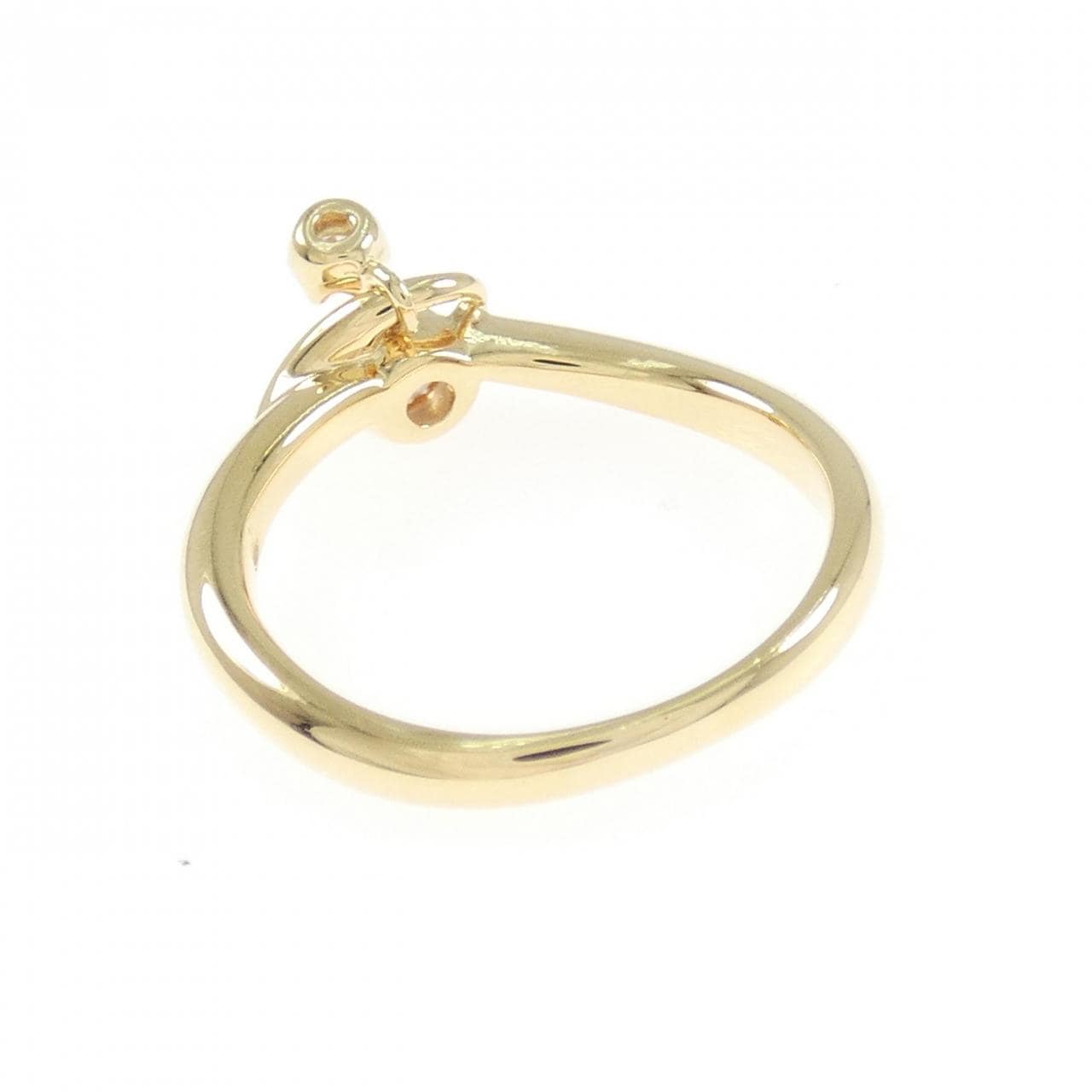 K18YG托帕石戒指