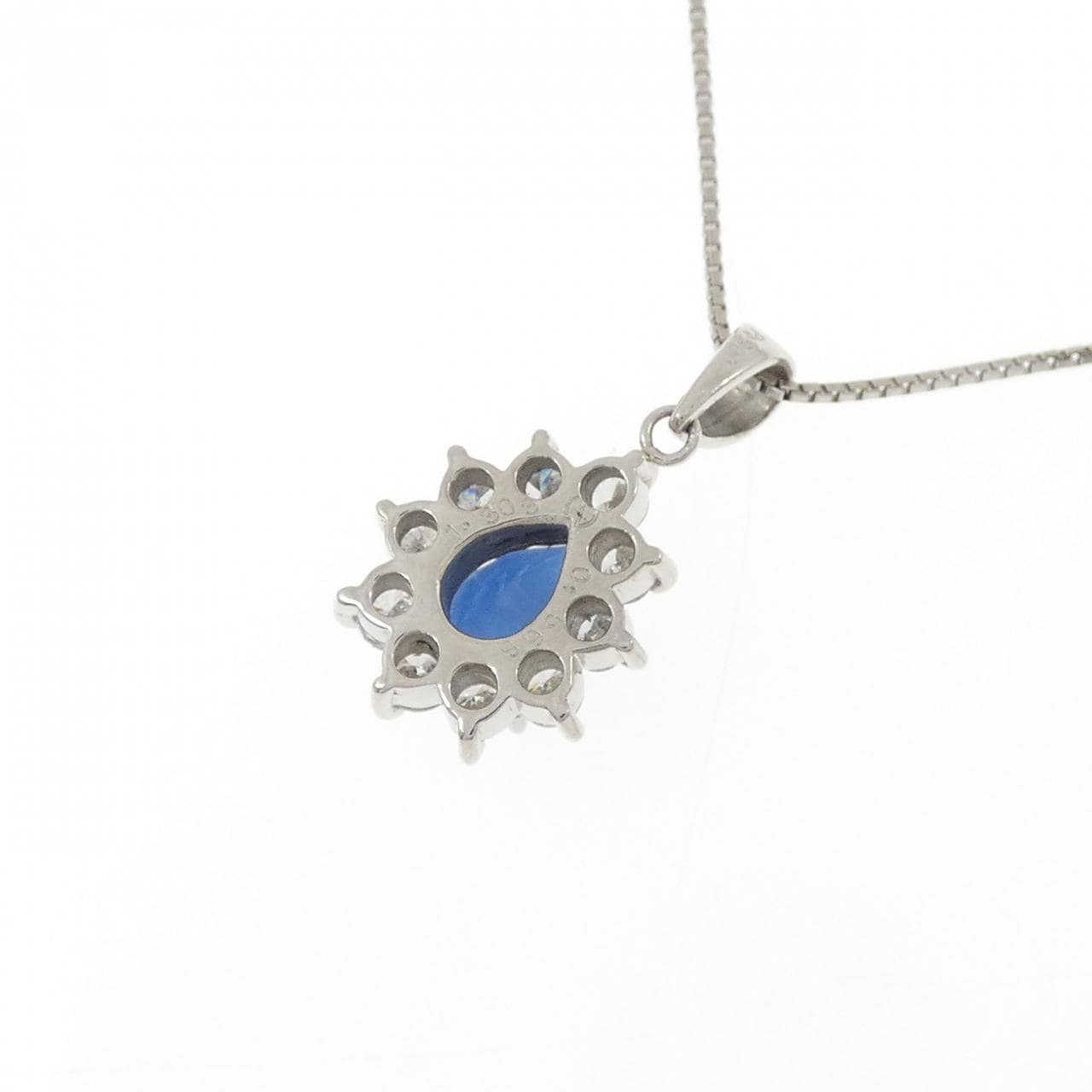 PT900/PT850 サファイヤ ネックレス 1.303CT