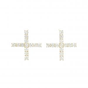 【リメイク】K18YG ダイヤモンド ピアス 0.60CT