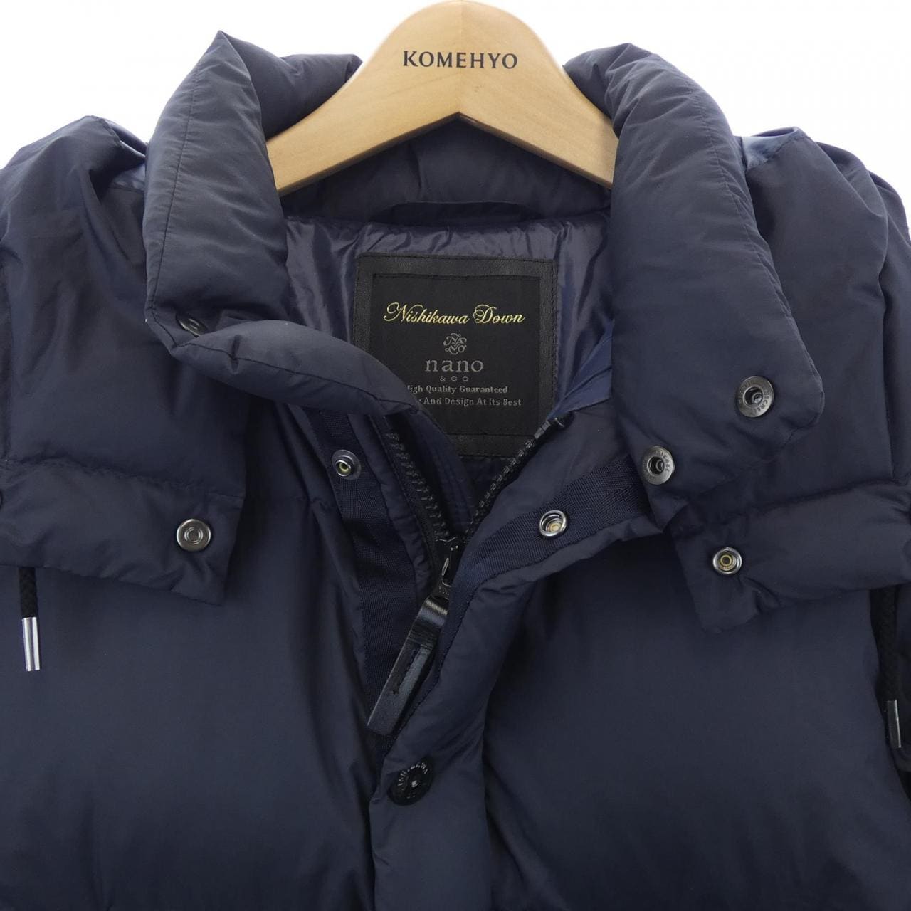 ナノユニバース NANO UNIVERSE ダウンジャケット