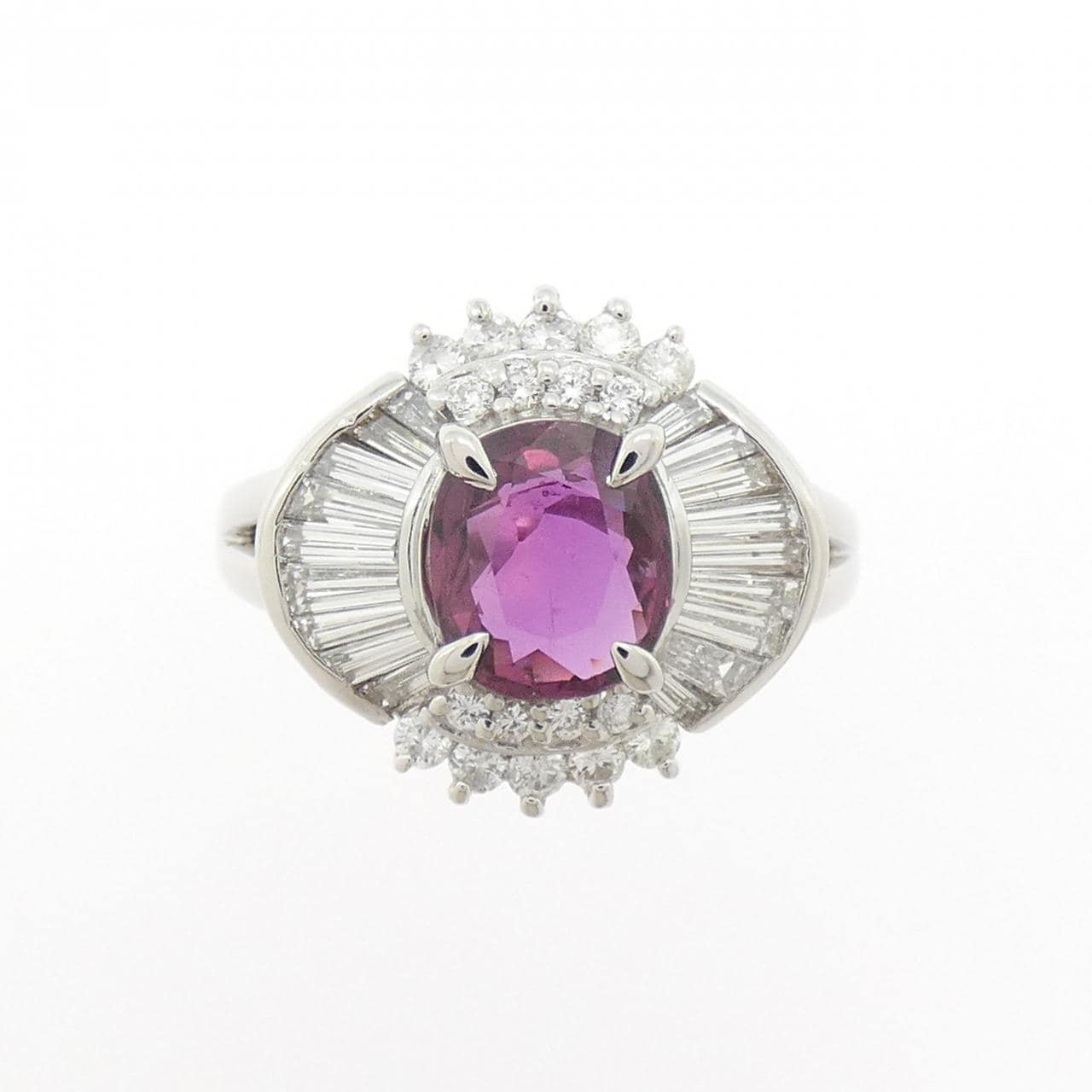 PT850 サファイヤ リング 1.27CT