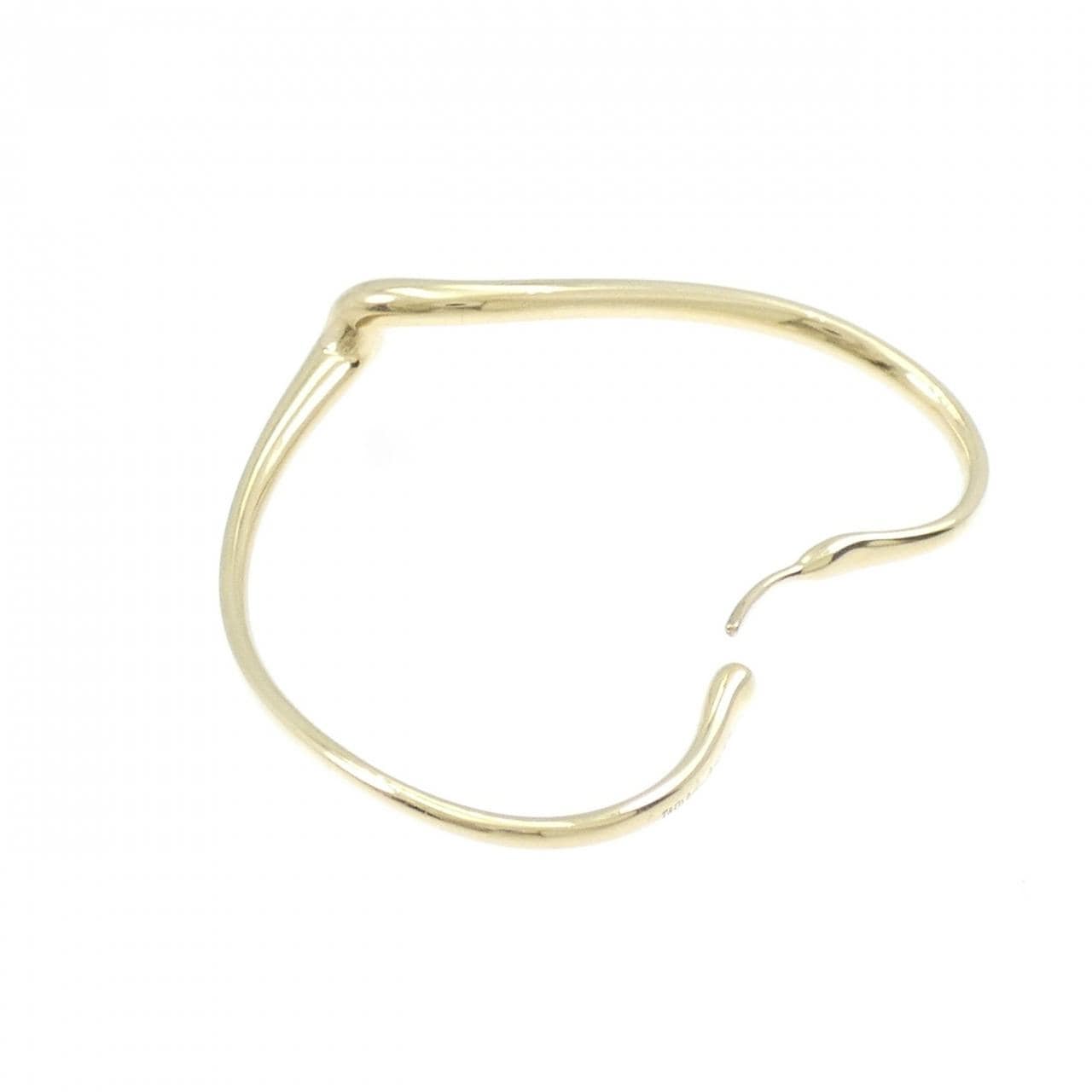 ティファニー オープンハート フープ ピアス 片耳