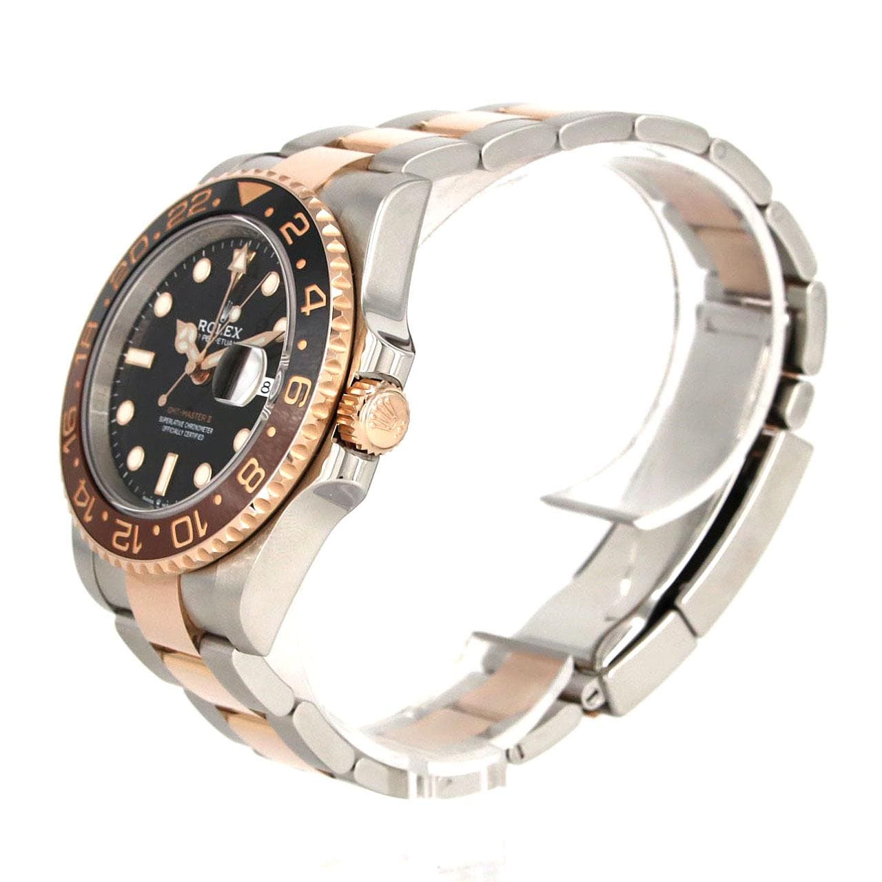 ロレックス GMTマスターⅡ 126711CHNR SSxPG 自動巻 ランダム番