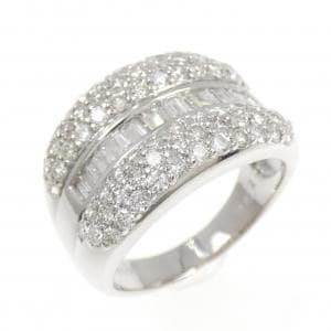 PT900 ダイヤモンド リング 1.65CT