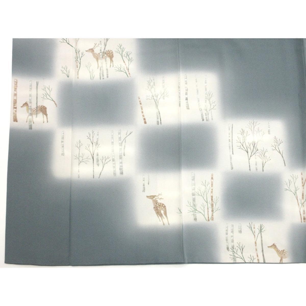 色留袖　訪問着兼用　友禅加工　身幅Ｌ寸