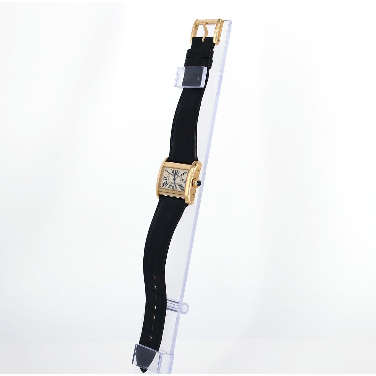 Cartier Mini Tank Divan YG W6300356 YG石英