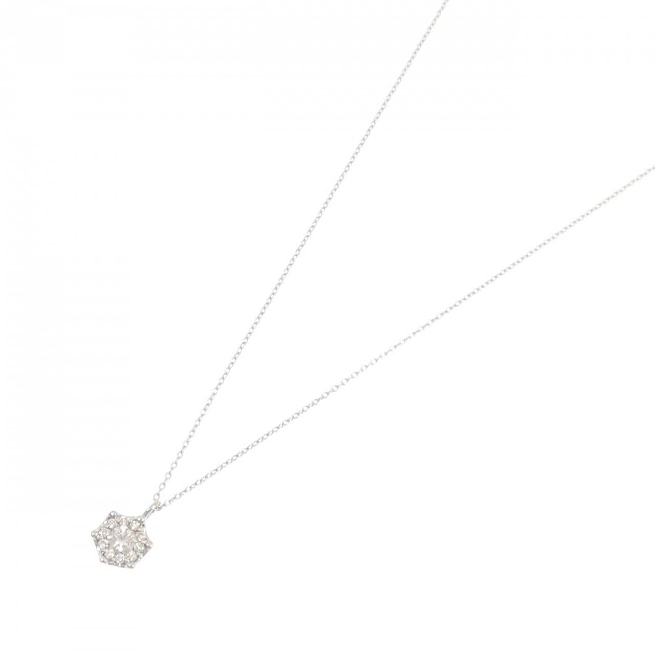 PT900/PT850 ダイヤモンド ネックレス 0.31CT